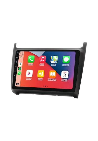 Lovion Qled Ekran Nte0999 Volkswagen Polo Model 2015 2018 4+64gb Android Qdsplay Multimedya Teyp 9"