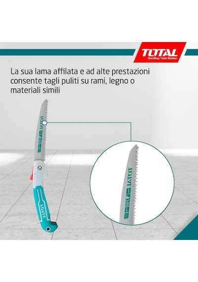 Tr Thfsw18026 180mm Katlanır Testere, Anti-pinch Fonksiyonlu