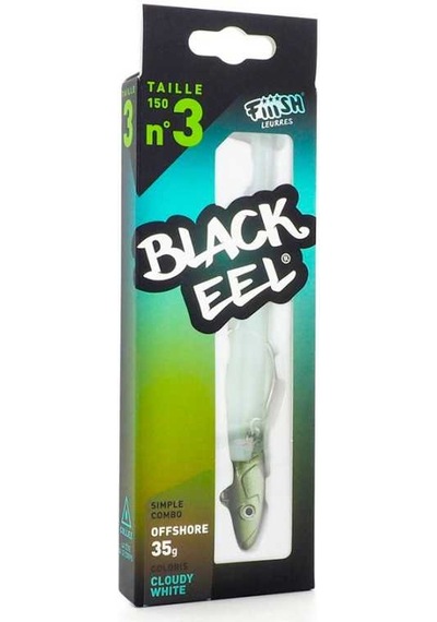 Fiiish Black Eel BE150 BE1148 Simple Combo 35 Gr - Cloudy White