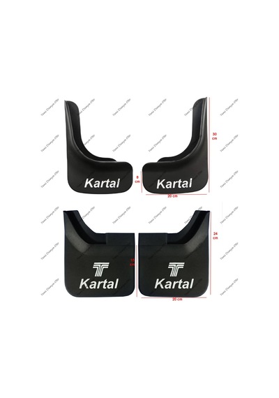 Tofaş Kartal Uyumlu 4'lü Ön Arka Set Paçalık, Çamurluk, Tozluk TFS1UX905