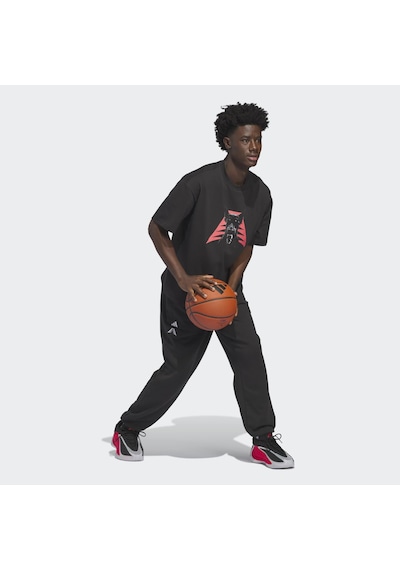 Adidas Anthony Edwards Dawg Erkek Siyah Tişört Jz9447 Siyah
