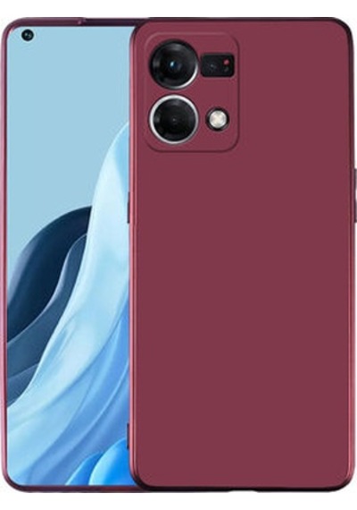 Nihcase Oppo Reno 7 4g Kılıf Matte Premier Silikon Kapak