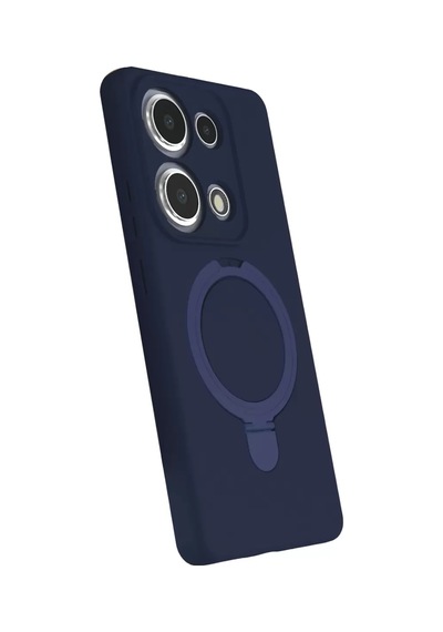 Newface Xiaomi Redmi Note 13 Pro 4g Regal Magsafe Standlı Kapak - Lacivert