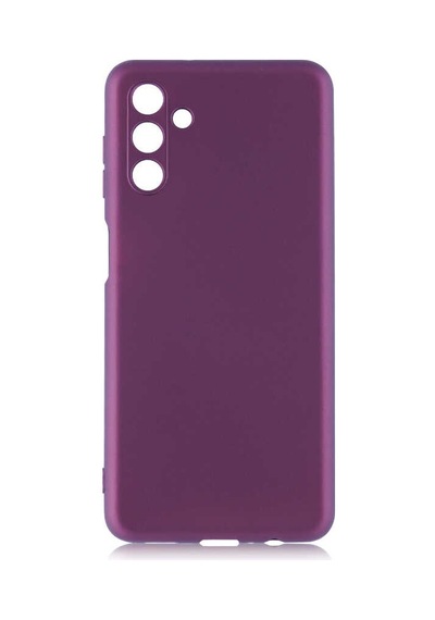 Samsung Uyumlu Galaxy A13 5g Kılıf Zore Premier Silikon Kapak Mürdüm