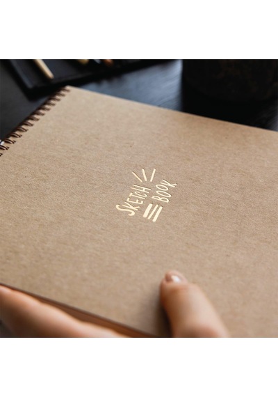 A4 Eskiz Defteri Kraft Kapak 60 Yaprak 140 Gr. Perforajlı Sketch Book Genel