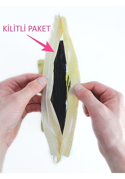 Wandobada Yaki Sushi Nori Yosunu 50 Yaprak 135 G