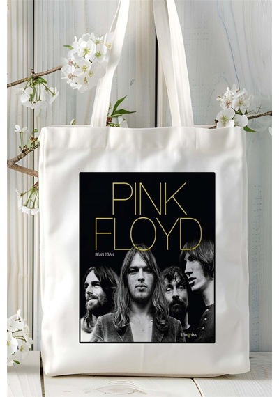 Art Hediye Pink Floyd Pinkfloyd Baskılı Bez Çanta Omuz Çantası Kişiye Özel Desen 1 Çok Renkli