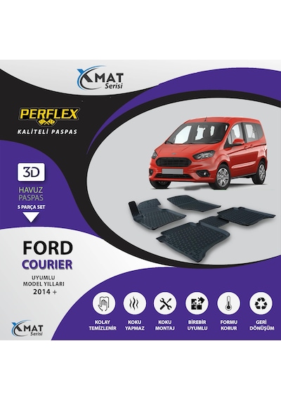 Perflex Paspas 3D Havuzlu X-Mat Courıer 2014+