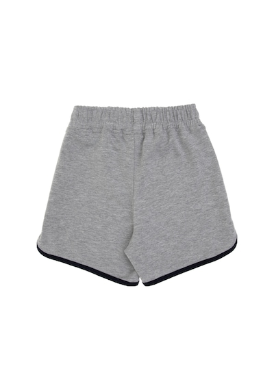 U.S. Polo Assn. Kız Çocuk Gri Melanj Regular Fit Örme Şort 50306297-VR086