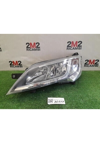 Fiat Ducato / Boxer Iıı / Jumper Iıı 2014-2022 Ön Far Motorlu Sıyah Sol Oem No: 1394426080