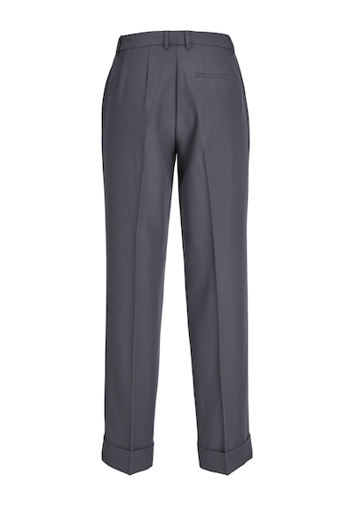Jack & Jones Kadın Pile Detayli Kumas Pantolon - Mary - 12236944 Asphalt Füme