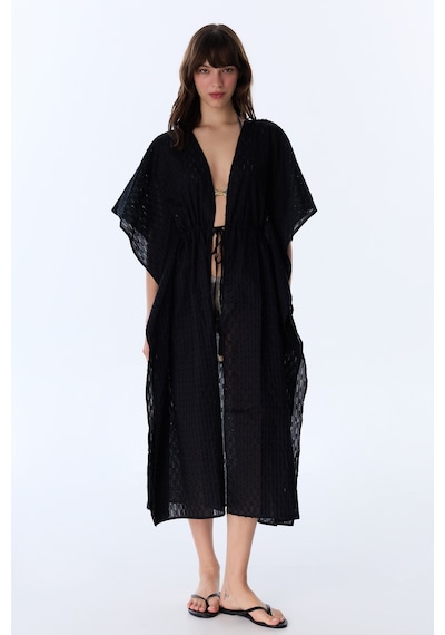 Penti Siyah Mei Kimono