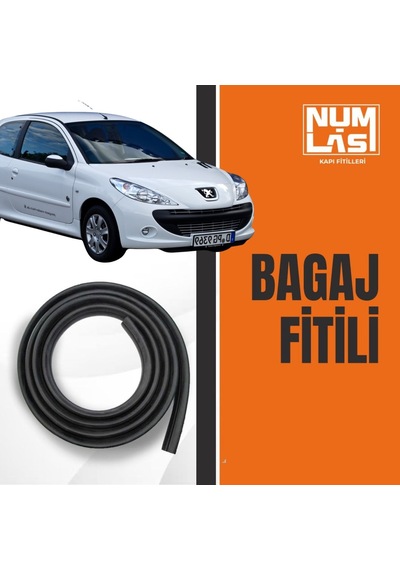 Peugeot 206+ Tek Kapı Bagaj Fitili-a Kalite-numlas-nm3686