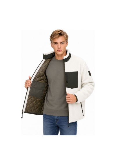 Loft Regular Fit Erkek Mont Lf2043911 Q1.v1 Beyaz