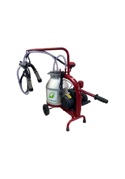 Bartech Yaprak Tekli İnek Süt Sağım Makinası C30 Krom Güğüm Kuru 30lt