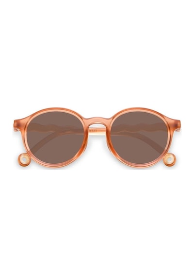 Olivio&co Classic Oval Çocuk Güneş Gözlüğü - Fig Pink Açık Gri