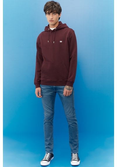 Lee Regular Fit Normal Kesim %100 Pamuk Kapüşonlu Şardonlu Sweatshirt L80YRY74 Çok Renkli