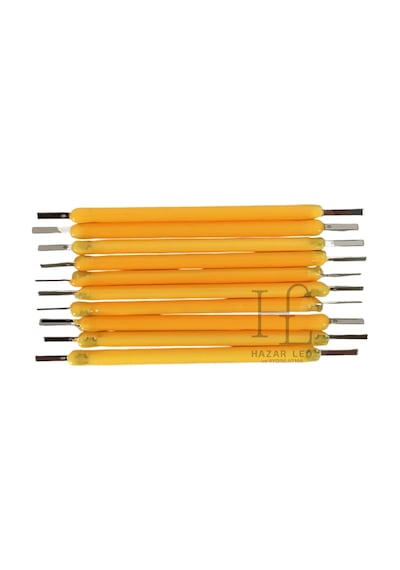 3 Volt 38mm Led Filament Gün Işığı Retro Tungsten Filament 10 Adet