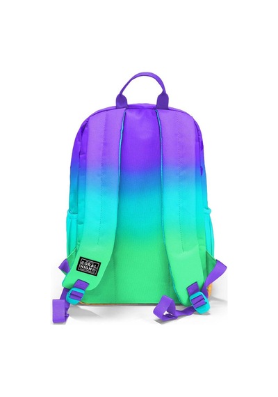 Coral High Mor Lila Renk Geçişli 3 Lü Okul Çanta Seti Set0123637 Çok Renkli
