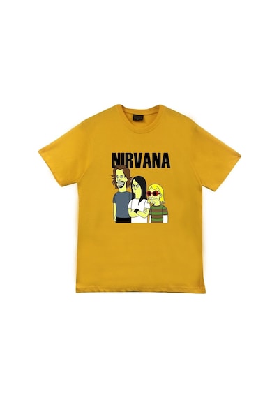 Nirvana Baskılı T-Shirt (542845617) Çok Renkli