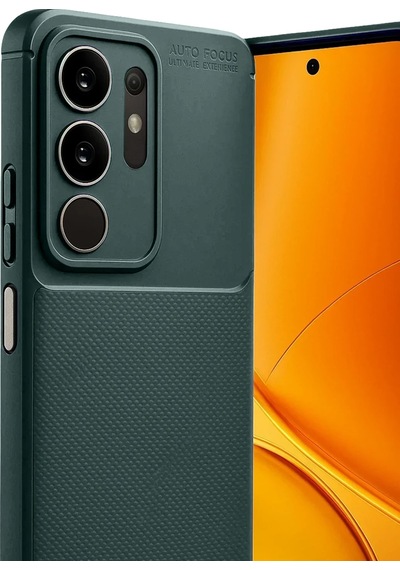 Newface Vivo Y29 4g Auto Focus Karbon Kapak - Semeglbl - 59 Koyu Yeşil