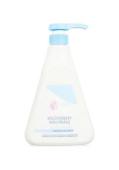 Ph 5.5 Bisabolol İçeren Yenidoğan Bebek Şampuanı - 500 Ml Beyaz
