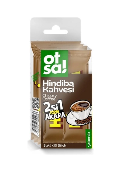 Otsa Hindiba Form Kahve Stıck Asetat 3,5g X 10 Stıck Çekirdek