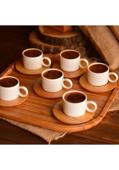 Mocha Kare Tepsi Çok Renkli