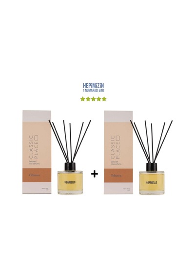 Bambu Çubuklu Odunsu Dekoratif Ortam Kokusu Classic Place 120 Ml X2 Odunsu