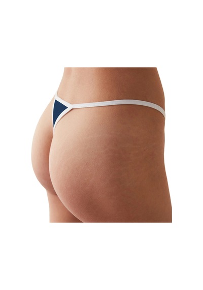 Yohannesclub, Kadın, Thong String, Nazik Lastik Yapısı, Rahat Kesim Bordo