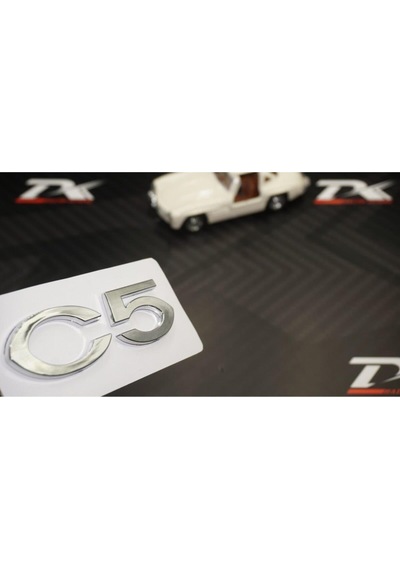 Citroen C5 2008-2017 Bagaj Krom Abs 3M 3D Yazı Logo Amblem