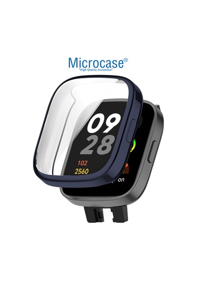 Xiaomi Redmi Watch 3 Önü Kapalı Silikon Kılıf - Al3173