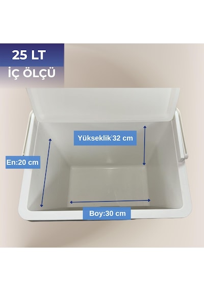 25 Lt Buzluk Termos 1022 Cooler Box Mavi