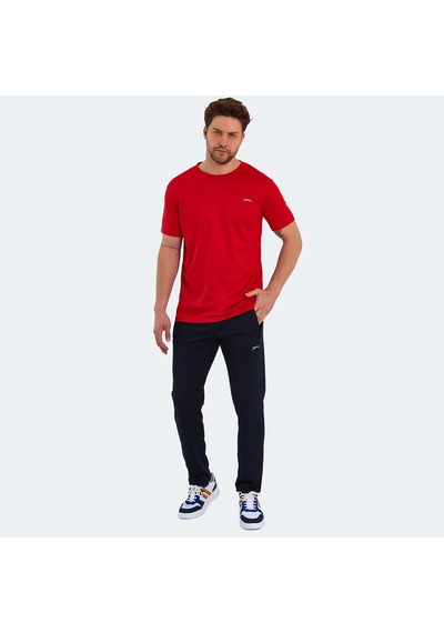 Slazenger Republıc Erkek Kısa Kol T-Shirt Kırmızı St12Te025-600