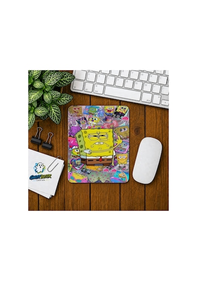 Sünger Bob Baskılı Oyuncu Mousepad 0297