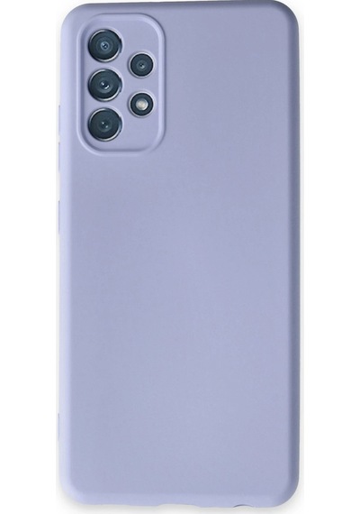 Gldısptm Newface Samsung Galaxy A13 4g Kılıf Nano İçi Kadife Silikon - Lila LİLA