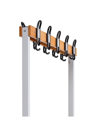 Ayakkabılıksız 4 Ayaklı Çift Taraflı Bank, Kanca Şeritli Bank, 10 Kanca, 100x85x170 Cm, Spor Nankı