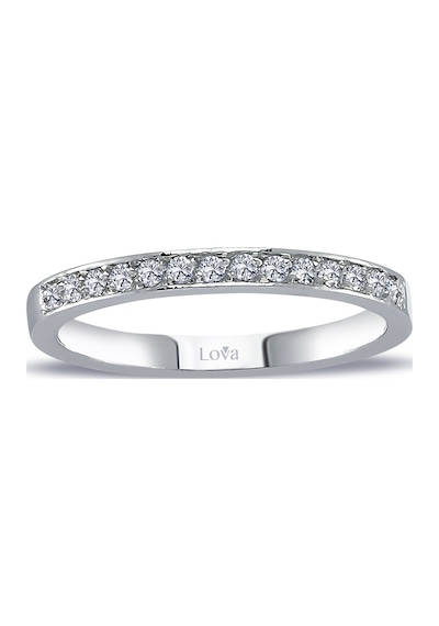 Lova 0,16 Karat Pırlanta Yarımtur Yüzük - 1040173
