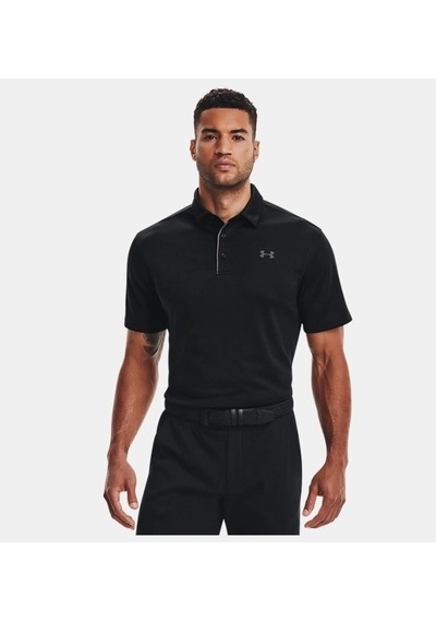 Under Armour Tech Erkek Polo T-shirt Siyah