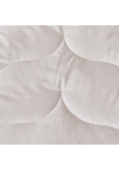 Soft Tek Kişilik Bambu Yorgan - Beyaz - 155x215 Cm Çok Renkli