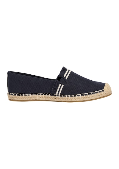 Tommy Hilfiger Frınge Canvas Closed Espadrılle Kadın Mavi Espadril - Fw0fw08881