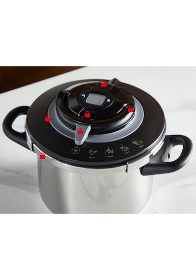 Tefal Clipso+ Chef 6 Lt Düdüklü Tencere Çelik