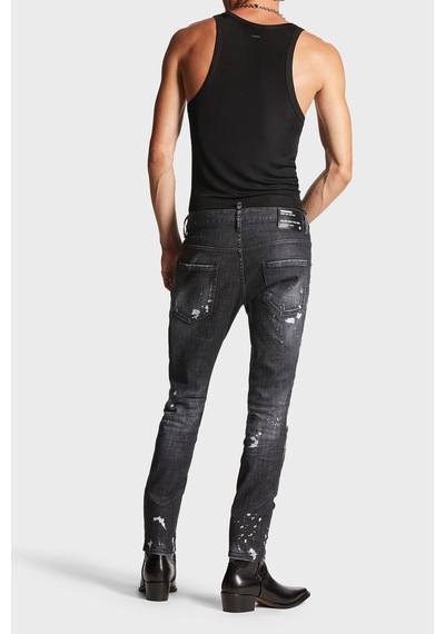Dsquared2 Erkek Kot Pantolon S74lb1451 S30357 900 Siyah