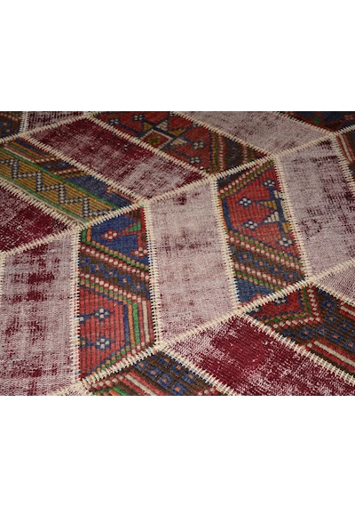 Patchwork El Dokuma Anadolu Halısı – Spring (426140211)
