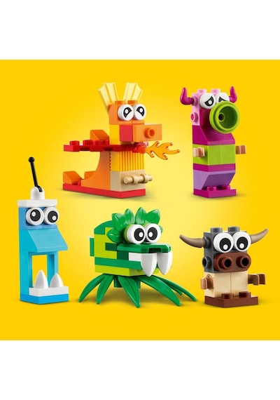 LEGO® Classic Yaratıcı Canavarlar 11017 4+ Yaratıcı Oyuncak Yapım Seti - 140 Parça