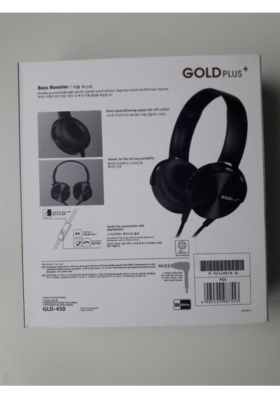 Gold Plus Extra Bass Stereo Kulak Üstü Kulaklık