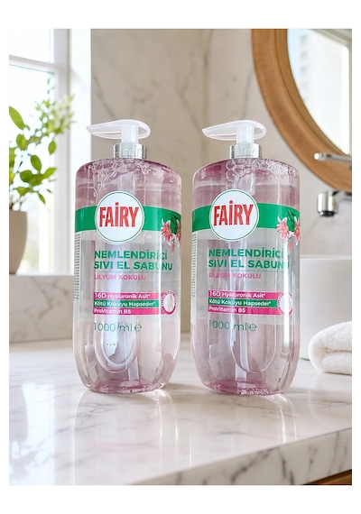 Fairy Sıvı El Sabunu Lilyum 2x1000 Ml