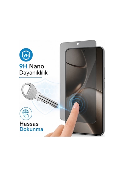 Xiaomi 14t Pro Hayalet Ekran Koruyucu Anti-spy Şeffaf