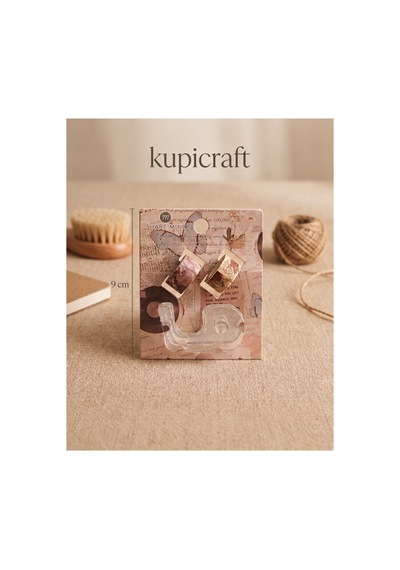 Mini Washi Bant Ve Bant Kesici Seti Vintage Tasarım - 942409678