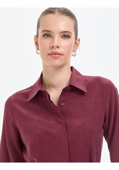 Pierre Cardin Kadın Bordo Elbise Dokuma 50318786-vr014 Bordo